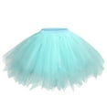 thumbnail image 2 of YUNAFFT Skirt for Women Plus Size Clearance Women Mesh Tulle Skirt Princess Elastic Skirt Adult Short Dancing Skirt, 2 of 3