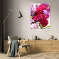 thumbnail image 3 of Maureen Love 31x44 Gallery Wrapped Canvas Wall Art Titled - Fuschia Dalhia I, 3 of 4