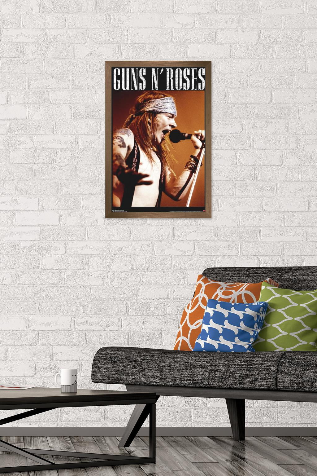 Guns N' Roses - Axel Wall Poster, 14.725" x 22.375", Framed