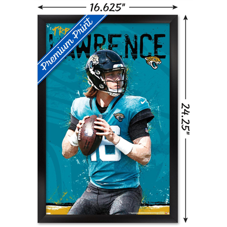 NFL Jacksonville Jaguars - Logo 21 Wall Poster, 14.725 x 22.375 