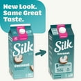 thumbnail image 3 of Silk Dairy Free, Gluten Free, Unsweet Coconut Milk, Plant Based Milk Half Gallon, 64 fl oz, 3 of 15