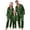 XB-Dark Green, variant on TAmten Family Matching Pajamas Family Christmas Pajamas Sets Silk Xmas Pjs Matching Sets Soft Sleepwear for Mens Womens Adults Ki'ds Christmas Pajamas for Family