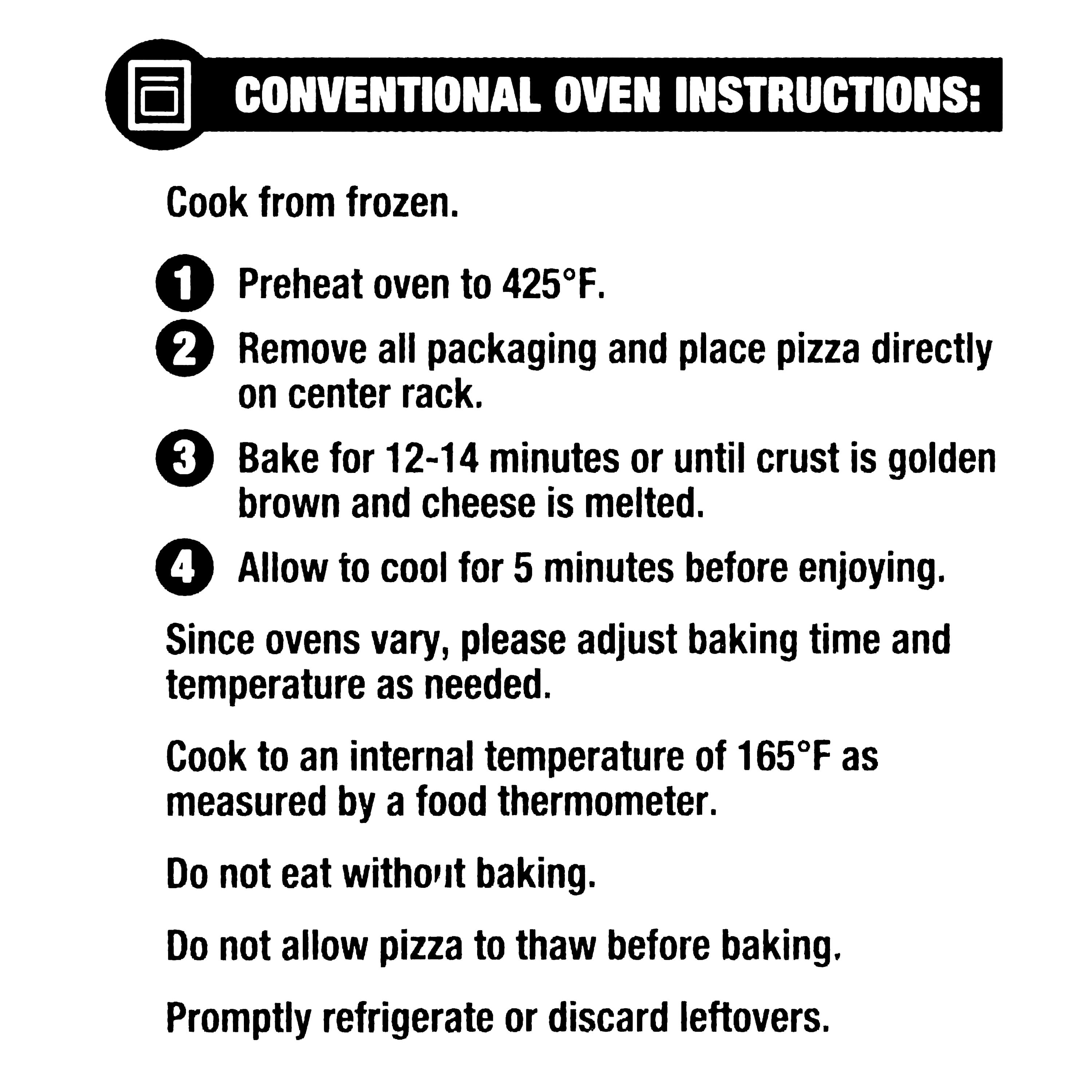 Great Value Thin Crust Three Meat Pizza, Tomato Basil Garlic Sauce, 17.8 oz (Frozen)