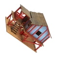 thumbnail image 1 of QualitChoice 1/72 Models House Unpainted DIY Wooden Assemble Accessory G DIY Projects House Type A, 1 of 6
