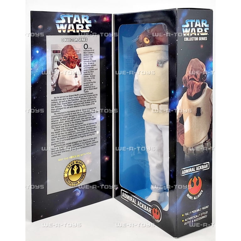 オールドケナー　Star Wars Admiral Ackbar Star Wars Admiral Ackbar Collector Series 12 Inch Action Figure