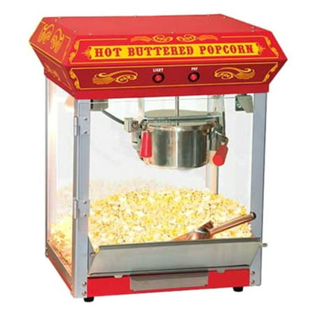 Funtime 4 oz Theater Style Hot Oil Popcorn Maker Machine,