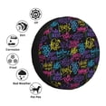 thumbnail image 4 of Goofa Graffiti Art Pattern Universal Tire Cover for Jeep, SUV, Truck, and Trailer – Waterproof, UV-Resistant,Easy to Install, Fits 14"-17" Tires-14 inch, 4 of 6