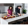 thumbnail image 6 of Ruvati RVH8666 69 in. Workstation 16 Gauge Stainless Steel Undermount Two Tiered Ledge Kitchen Sink, Silver, 6 of 7