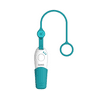 GEKO Smart Whistle POWERED by WISO, Emergency Location Tracking, Automatically notification via Texts, Emails, Voice Recording, Personal Safety Device for people you love (Turquoise)
