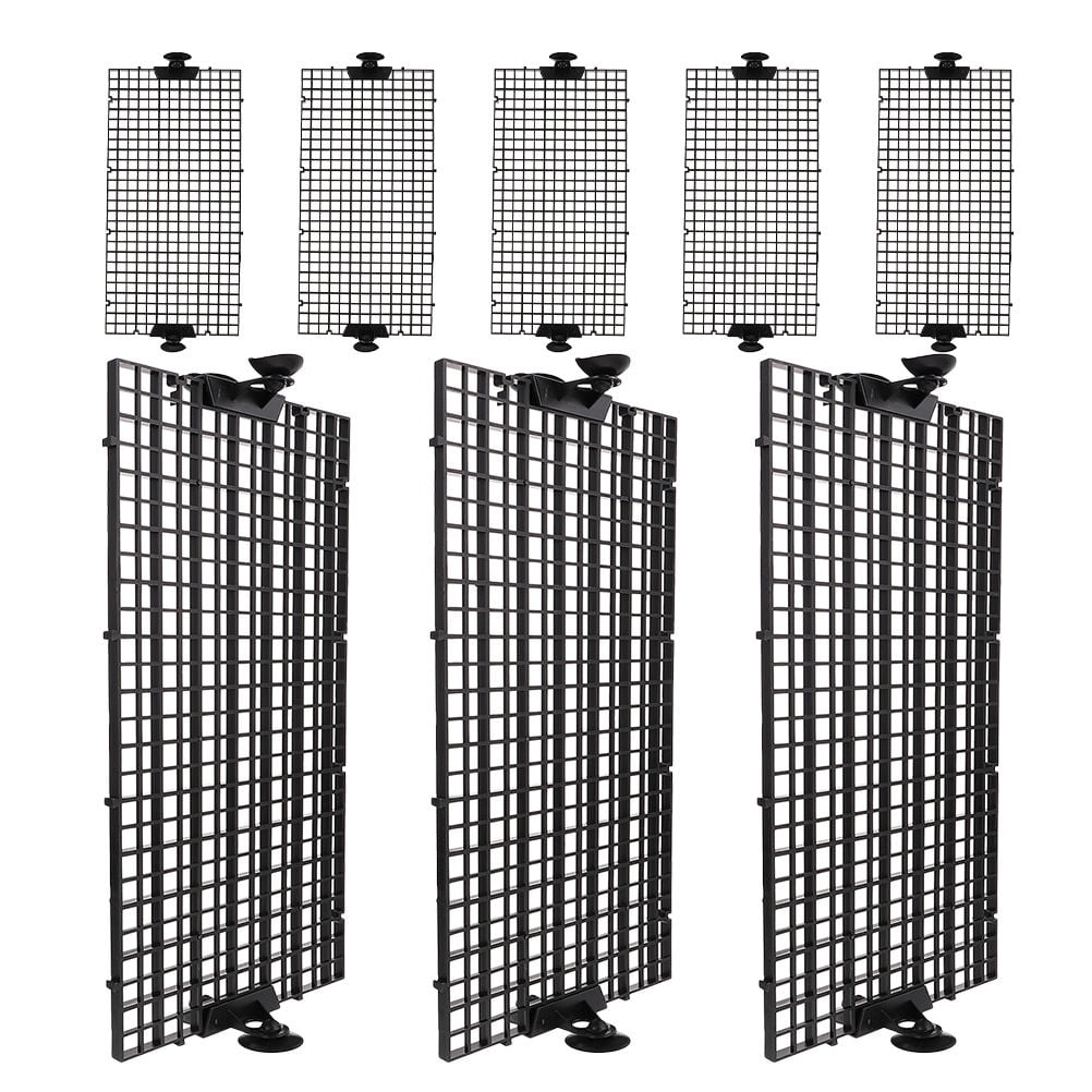 MIPCASE 1 Set Plastic Grid Sheet Aquarium Divider for Fish Separation in Tank Care