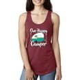 thumbnail image 1 of Normal is Boring - Women's Racerback Tank Top, up to Women Size 2XL - One Happy Camper, 1 of 5