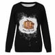 thumbnail image 4 of Sudaderas de Acción de Gracias Para Mujer Suéter de Cuello Redondo Blusa Suelta Tops Sin Capucha Odeerbi ODB204230, 4 of 7