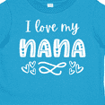 thumbnail image 4 of Inktastic I Love My Nana with Hearts Boys or Girls Toddler T-Shirt, 4 of 5