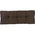 thumbnail image 1 of Klear Vu Coussin de Banc Antidérapant Omega Tufté pour Meubles d'Intérieur Rangement Entrée Coin Fenêtre Ou Piano 35 Pouces 05 Châtaigne, 1 of 1