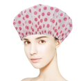 thumbnail image 3 of 6 Gorro de Ducha Gorro de Baño Elástico Gorro Reutilizable con Bandas Elásticas para Mujeres Niñas Ducha SPA Salón 6 PCS Rosa Púrpura Verde Azul Negro Gris Excelente Rendimiento, 3 of 5