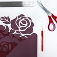 thumbnail image 2 of 12" x 30ft ROLL - SISER EASYWEED HTV - IRON ON HEAT TRANSFER VINYL (Maroon), 2 of 3