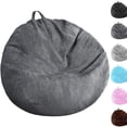 thumbnail image 4 of Funda de sofá sin relleno para el hogar, tumbona de pana extraíble, supersuave, PUF, Tatami, 4 of 4