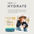 thumbnail image 3 of GOODONYA Hydrate Electrolyte & Mineral Powder, 11.9oz, 42 Servings - Certified Organic, Real Lemon Juice, Himalayan Pink Salt, Stevia, Coconut Water, Paleo, Plant Based, No Sugar Added, 3 of 5