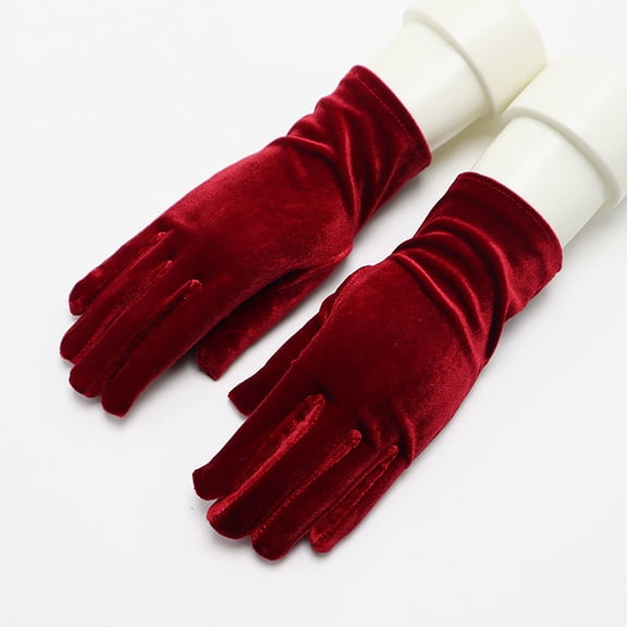 Cavosen Gloves for Women Full Fingers Winter Warm Soft Velvet Thicken Fleece Cold Protection Gloves Breathable Mittens Outdoor Riding Cozy Running Walking Cycling Accessories