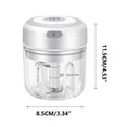thumbnail image 2 of Sentmoon Aubaines du Jour Liquidation Ventes Mini Broyeur d'Ail Électrique Sans Fil Broyeur d'Ail Électrique Extracteur d'Ail Presse-Purée d'Ail Broyeur d'Ail Domestique Aubaines du Jour Liquidation Prime, 2 of 2