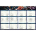 thumbnail image 3 of House of Doolittle 3969 Earthscapes 24 x 37 Recycled Reversible/Erasable Yearly Wall Calendar - White Sheets, 3 of 4