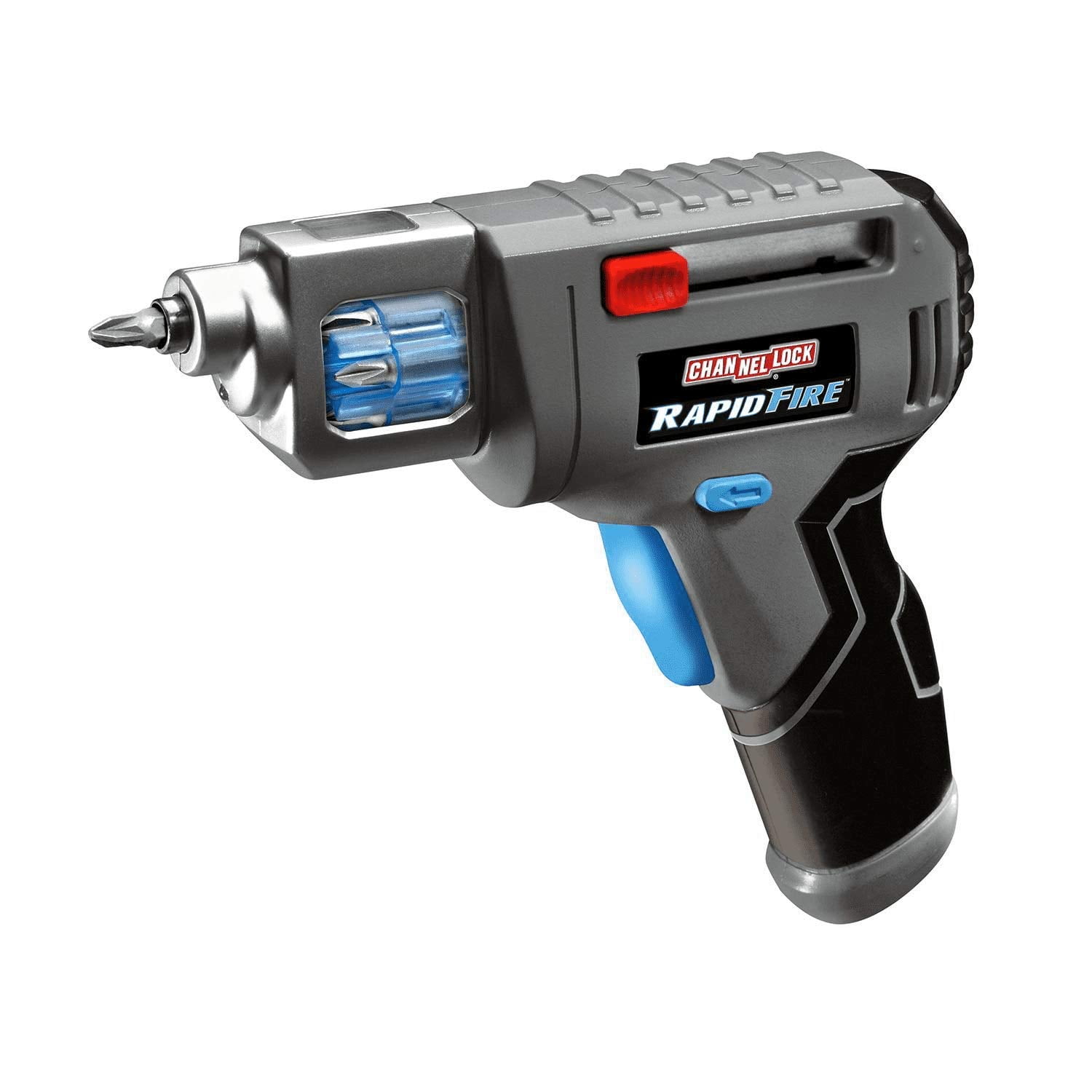 Channel Lock Rapid Fire Power Screwdriver Quick Loading, 3 Pre-Loaded Cartridges