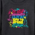 thumbnail image 3 of Disney - Stacked Editorial - Women's Lightweight French Terry Long Sleeve Shirt, 3 of 5