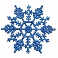 thumbnail image 1 of Cateissary 12 piezas al aire libre portátil Navidad copo de nieve decoración Navidad sala de estar dormitorio decoración vacaciones festival Kits de decoración para fiestas Azul oscuro, 1 of 6