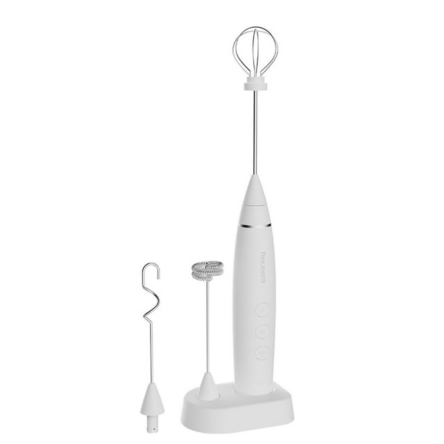 Coffee Mixer Electric Rechargeable Hand-held Latte Frother Milk Foam Frother