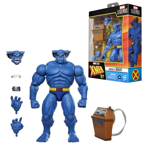 Marvel Legends Series Marvel's Beast X-Men Collectible Action Figure - 6 Inch Scale