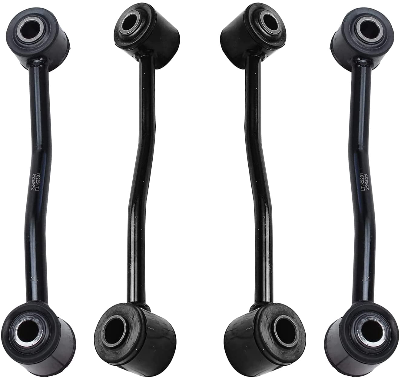 Detroit Axle - Front Stabilizer Sway Bar Links Ball Joints Tie Rods Replacement for 1999 2000 2001 2002 2003 2004 Jeep Grand Cherokee