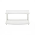 thumbnail image 4 of Furinno TURN-N-TUBE No Tools 2-Tier Elevated TV Stands in White/White, 4 of 6