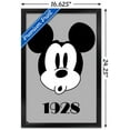 thumbnail image 3 of Disney Mickey Mouse - Face Wall Poster, 14.725" x 22.375", Framed, 3 of 3