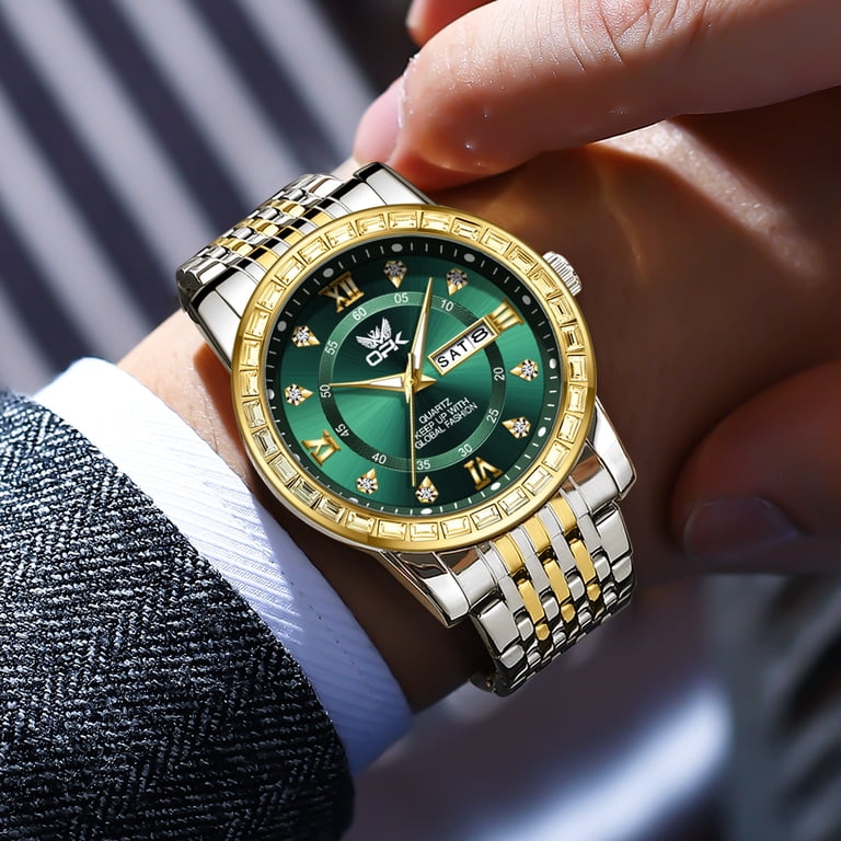 OPK Men's Diamond Luxury Dress Watch photo 4