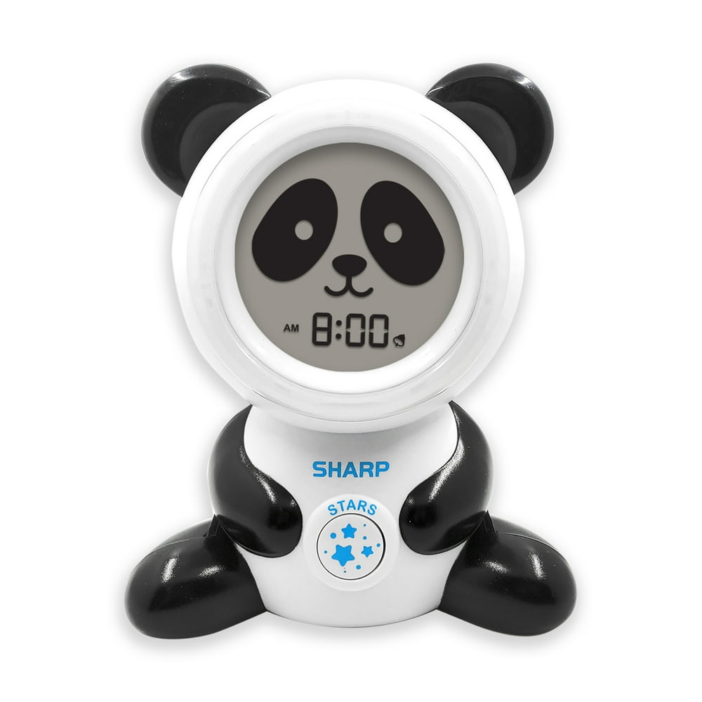 Sharp Brand Panda Time to Wake Sleep Trainer Clock with Ceiling