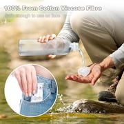 Compressed Disposable Towel Washcloths Cotton Thick Lightweight Portable Reusable Face Towel Tablets for Travel Outdoor Sports Camping Hiking Home Cleaning 11.8 x 9.5 inches 30 Count