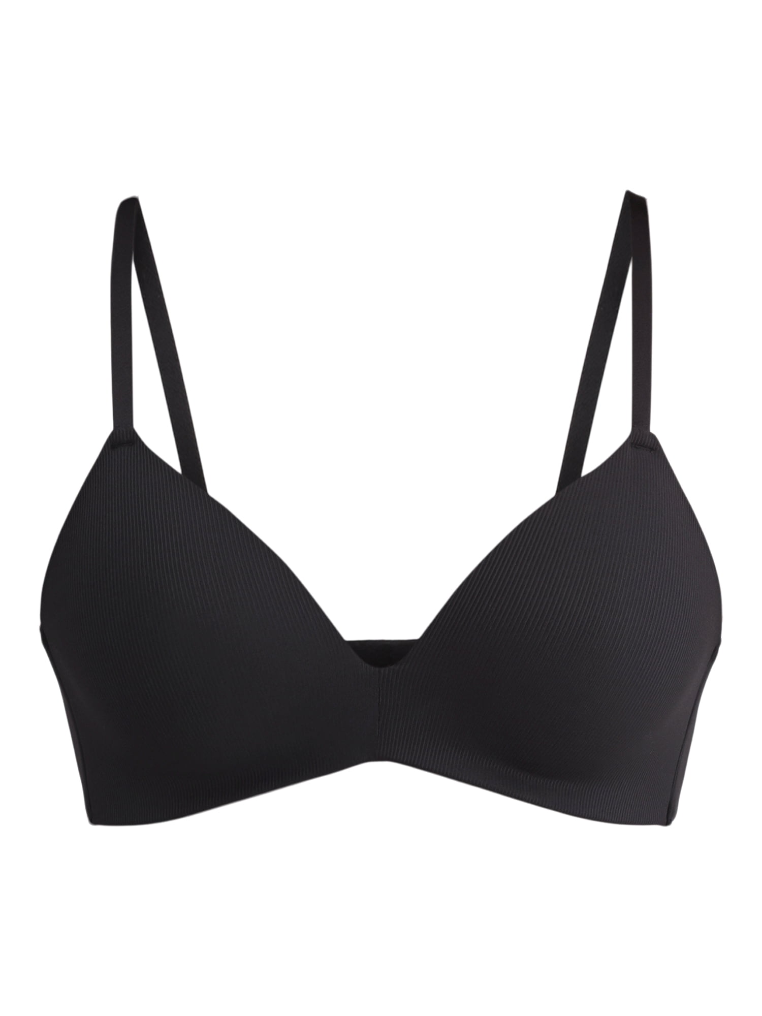 No Boundaries Wireless Rib T-Shirt Bra, Women's Sizes XS-XXXL
