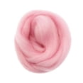 thumbnail image 5 of Handmade 10g Pink Wool Materials Roving Fibre For Felting Crafting Doll Making Pink 1, 5 of 5
