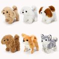 thumbnail image 4 of CAROOTU Electric Plush Toy Dog Walking Simulation Dog Barking Electronic Pet Dog, 4 of 7