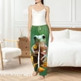 thumbnail image 6 of Lsque Tree Frog Sitting On Sunflowes Print Women's Pajama Pants, Lounge Pant - Comfortable Home Wear,Elastic Waistband, Stylish Design-XX-Large, 6 of 9