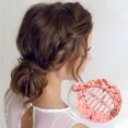 thumbnail image 3 of Unique Bargains 1 Pc Elegant Round Fish Shape Hair Clips Hairdo Clip Red, 3 of 5