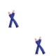thumbnail image 2 of Cateissary 1 par de guantes sin dedos para niña, guantes de punto cómodos, artesanía de punto, cubierta de mano para otoño e invierno, para al Type2 NO2, 2 of 6