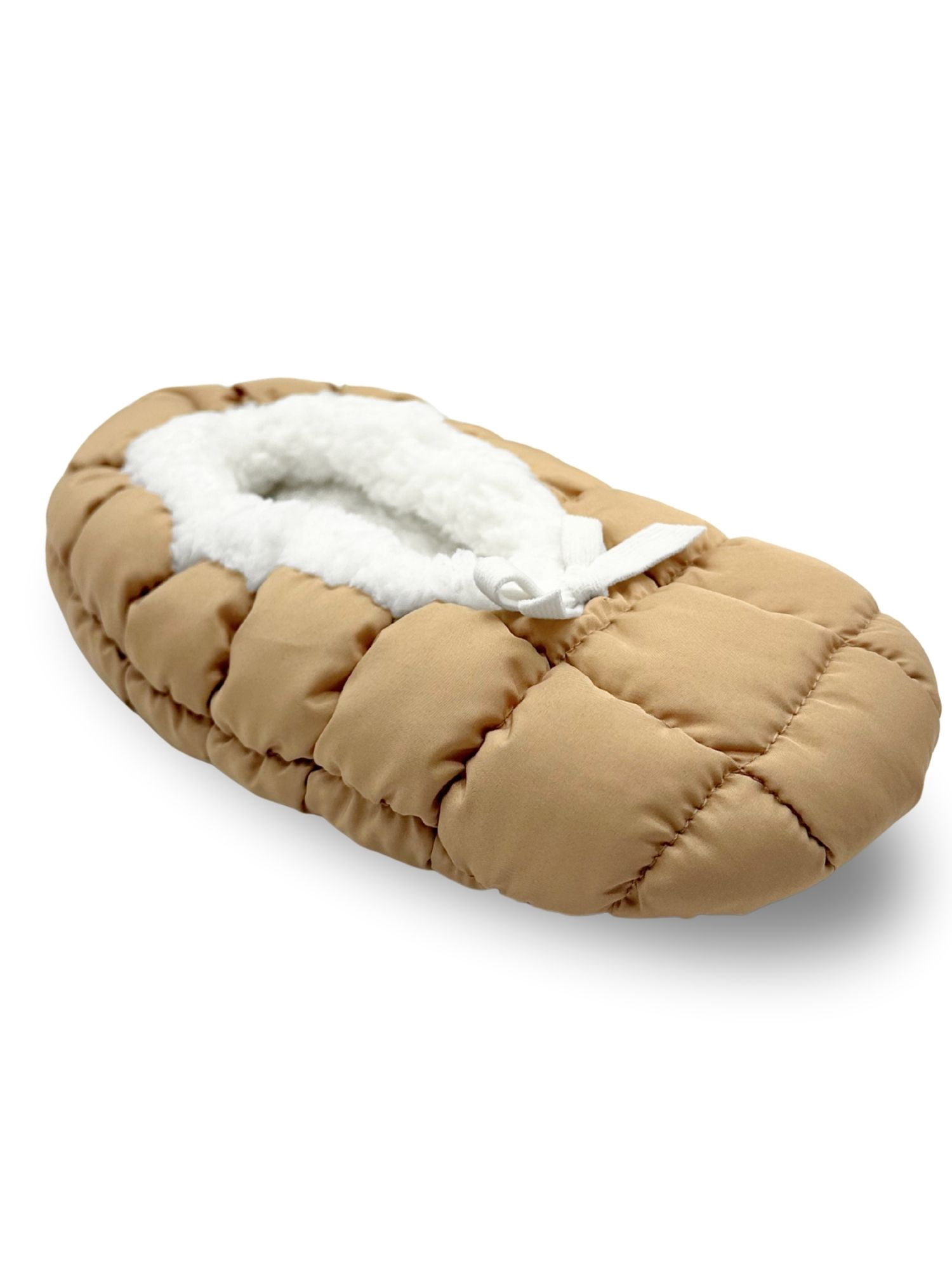 Fuzzy Babba Women’s Puffer Slipper Socks, 1-Pack, Shoe Sizes 7-9.5