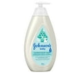 thumbnail image 2 of Johnson's Baby Newborn Bath Wash and Shampoo, CottonTouch Body Wash, 800 mL, 2 of 6
