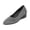 Gray, variant on HTHLVMD Suede Wedge Heel Flats, Elegant Lightweight Anti-Slip Low Heel Wedge Loafers for Women, Comfortable Business Office Work Shoes, Round Toe Slip-On Wedge Pumps, Black 5.5