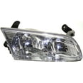 thumbnail image 2 of 3-Piece Kit Front Primed Bumper Cover includes Headlights Replacement for 2000-2001 Toyota Camry CE 4 Cyl 2.2L, 2 of 3