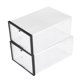 thumbnail image 1 of Organizador de Caja de Almacenamiento de Zapatos de Plástico Plegable Sincero Negro, 1 of 10