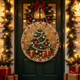 thumbnail image 4 of Christmas Pearl Art DIY Diamond Painting Hanging Suncatcher Ornament, Acrylic Rhinestone Gem Craft Pendant for Window, Wall, Door and Holiday Decor, 4 of 8