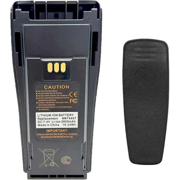 NNTN4497CR NNTN4497 NNTN4496 2600mAh Li-ion Battery for CP200 CP200D CP200XLS CP040 CP140 CP150 CP180 CP380 PR400 EP450 DEP450 GP3688 GP3188