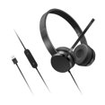 thumbnail image 1 of Lenovo USB-A Wired Stereo On-Ear Headset (with Control Box), 1 of 6